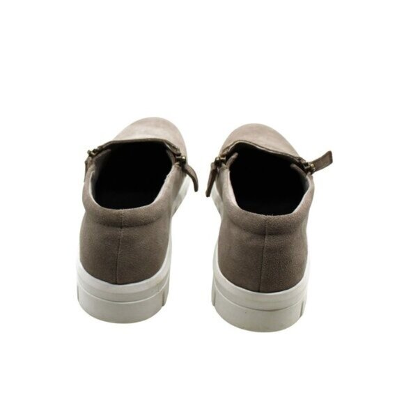 Aqua College Womens Flivia Suede Waterproof Slip-on Sneakers - Picture 6 of 8